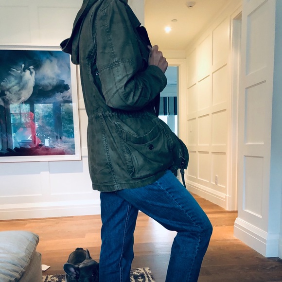 J.Crew green army jacket - Picture 3 of 4